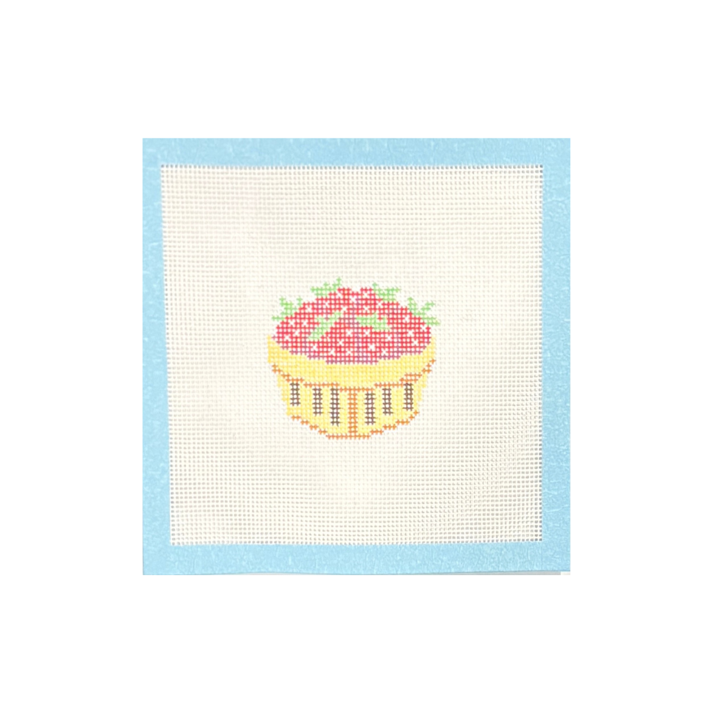 Strawberry Basket Canvas