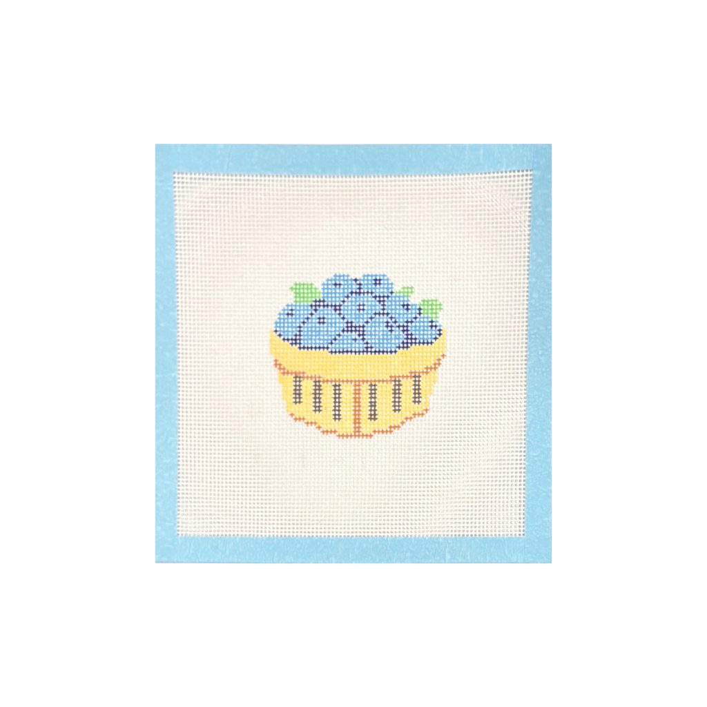 Blueberry Basket Canvas